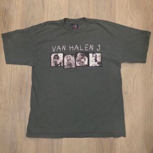 Vintage Van Halen 3 1998 90s Rock Concert Tour Dates Graphic Merch T Shirt Sz XL